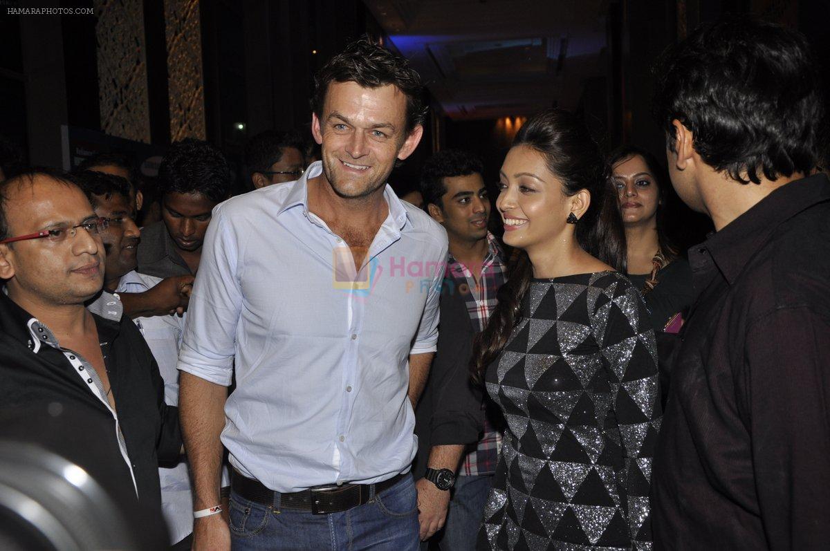 Adam Gilchrist at Samsung S4 launch by Reliance in Shangrilaa, Mumbai on 27th April 2013