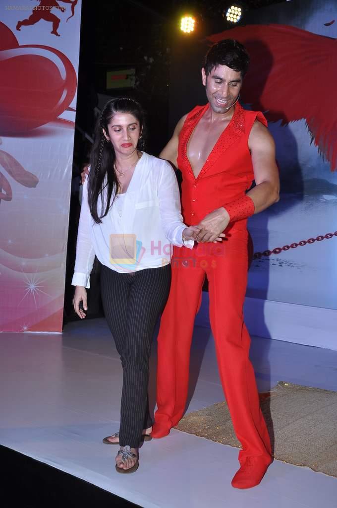 Sandip Soparrkar, Smiley Suri on the event of international dance day in Mumbai on 28th April 2013