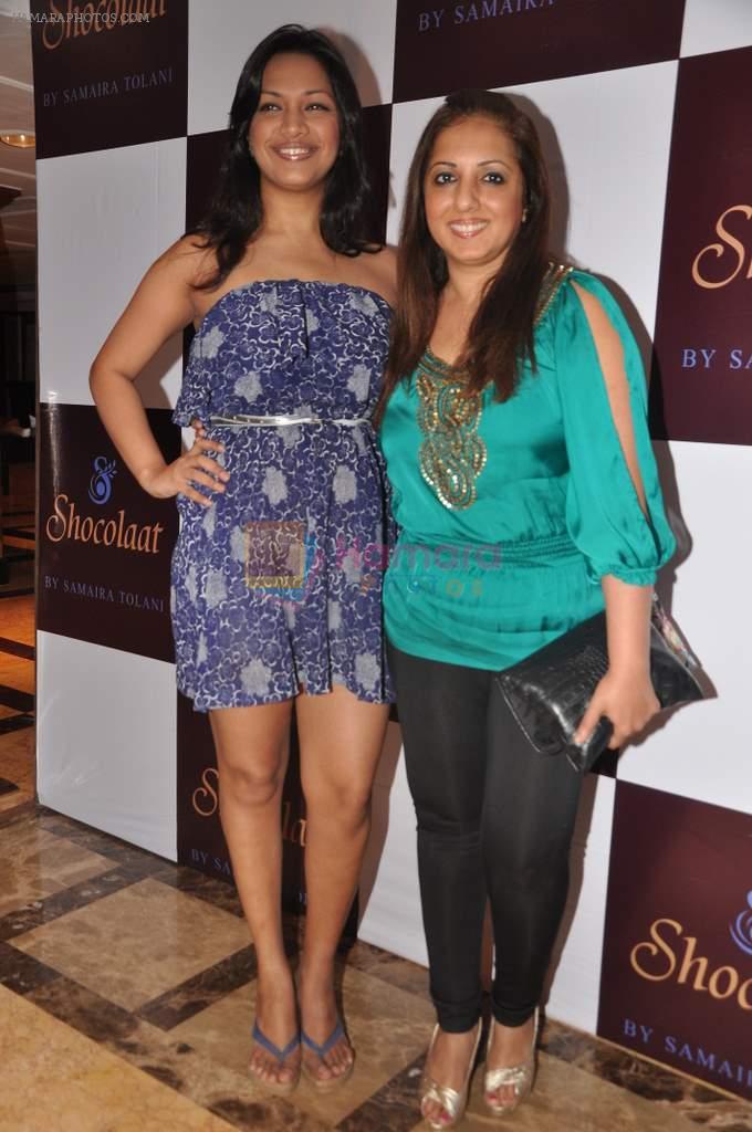 Munisha Khatwani, Mansi at Kushal Punjabi and Shilpa Agnihotri's Maiden company Dream Catcher unveils Samaira Tolani's  SHOCOLAAT on 28th April 2013