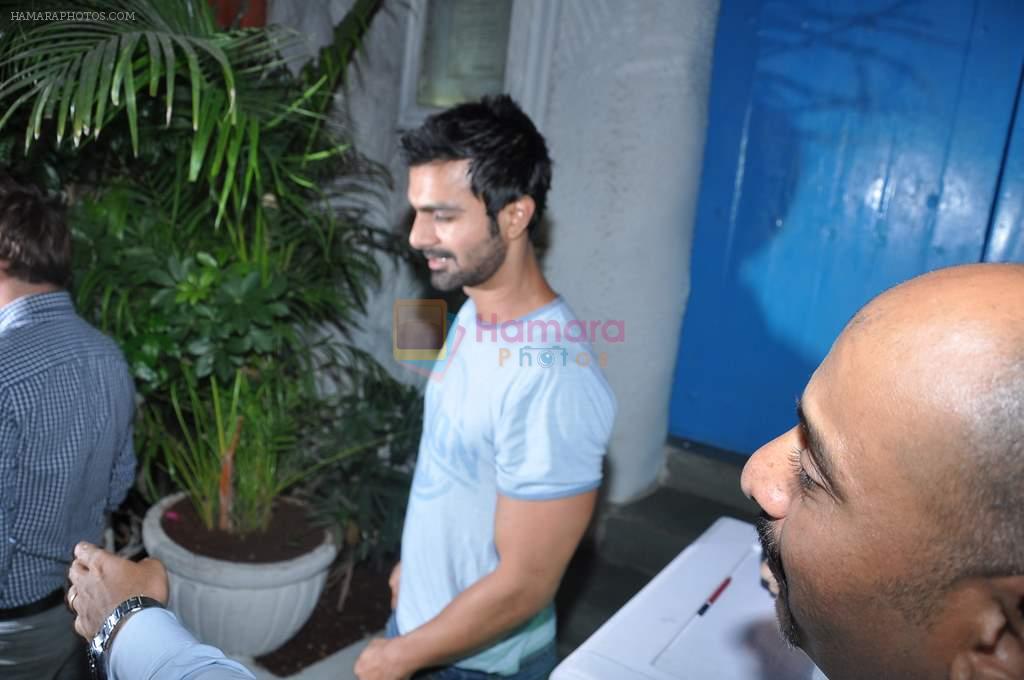 Ashmit Patel snapped outside Olive in Mumbai on 30th April 2013