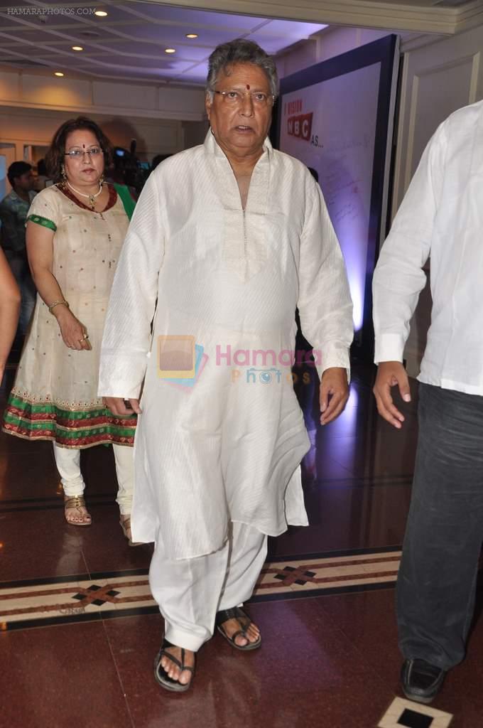 Vikram Gokhale at NBC Awards in Trident, Mumbai on 1st May 2013