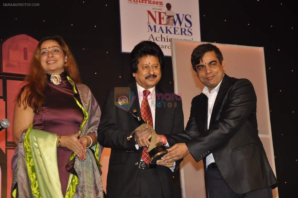 Pankaj Udhas at NBC Awards in Trident, Mumbai on 1st May 2013