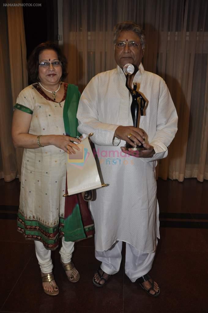 Vikram Gokhale at NBC Awards in Trident, Mumbai on 1st May 2013