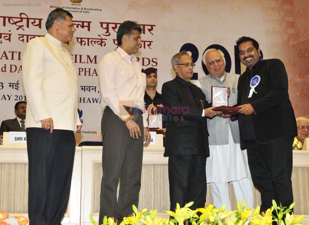 Shankar Mahadevan at 60th National Film Awards function in Mumbai on 3rd May 2013