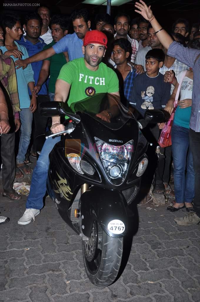 Tusshar Kapoor visits gaiety in Bandra, Mumbai on 3rd May 2013
