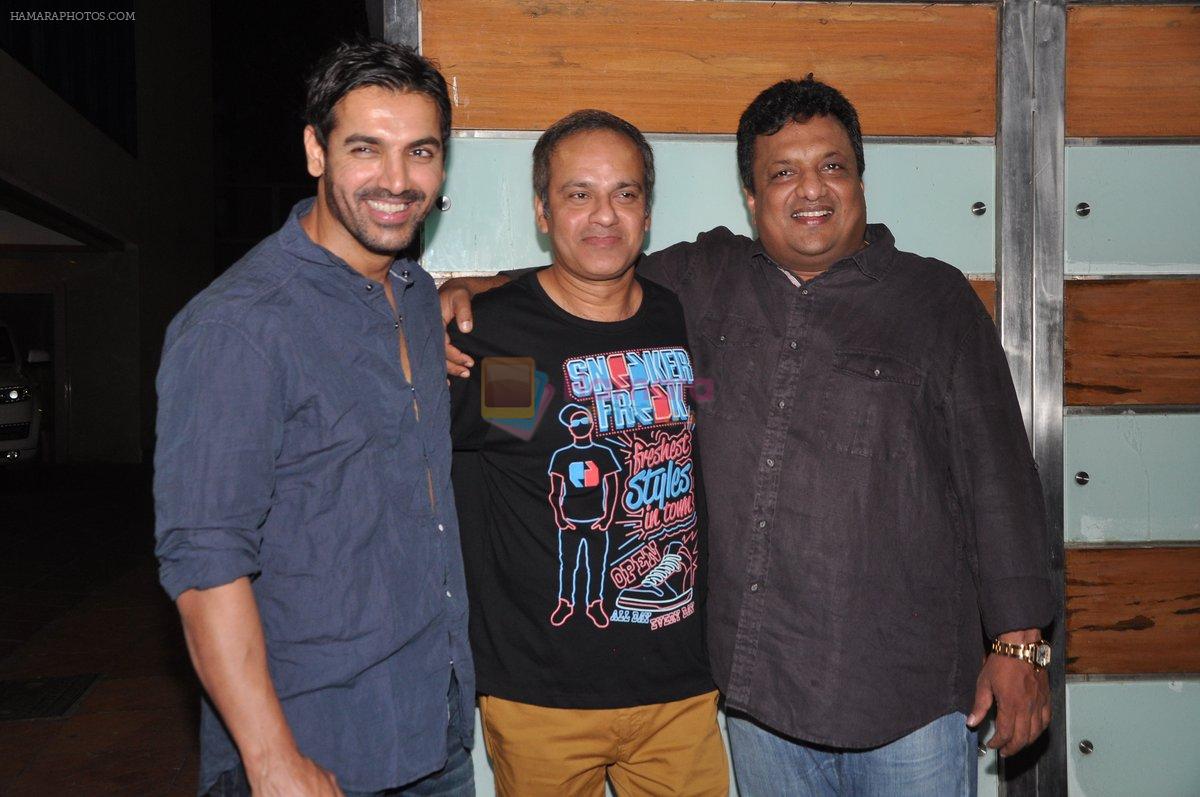 John Abraham, Sanjay Gupta at Shootout at Wadala success bash at Ekta's House in Mumbai on 5th May 2013