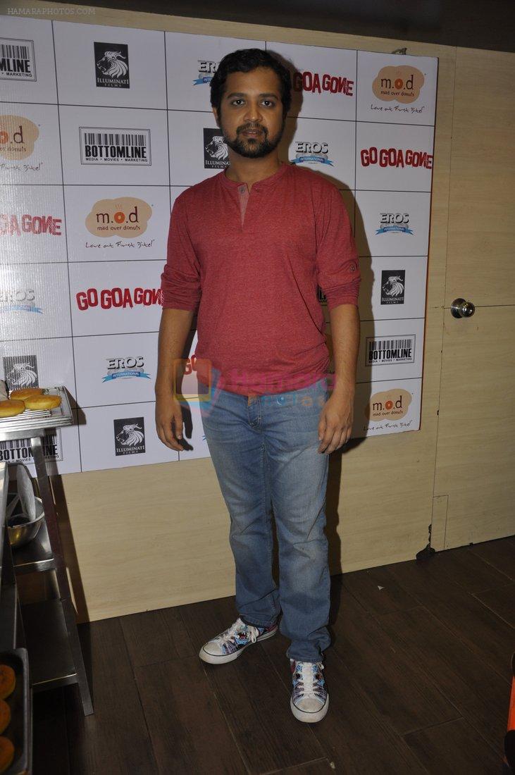 Anand Tiwari at Go Goa Gone promotions at MOD in Bandra, Mumbai on 7th May 2013