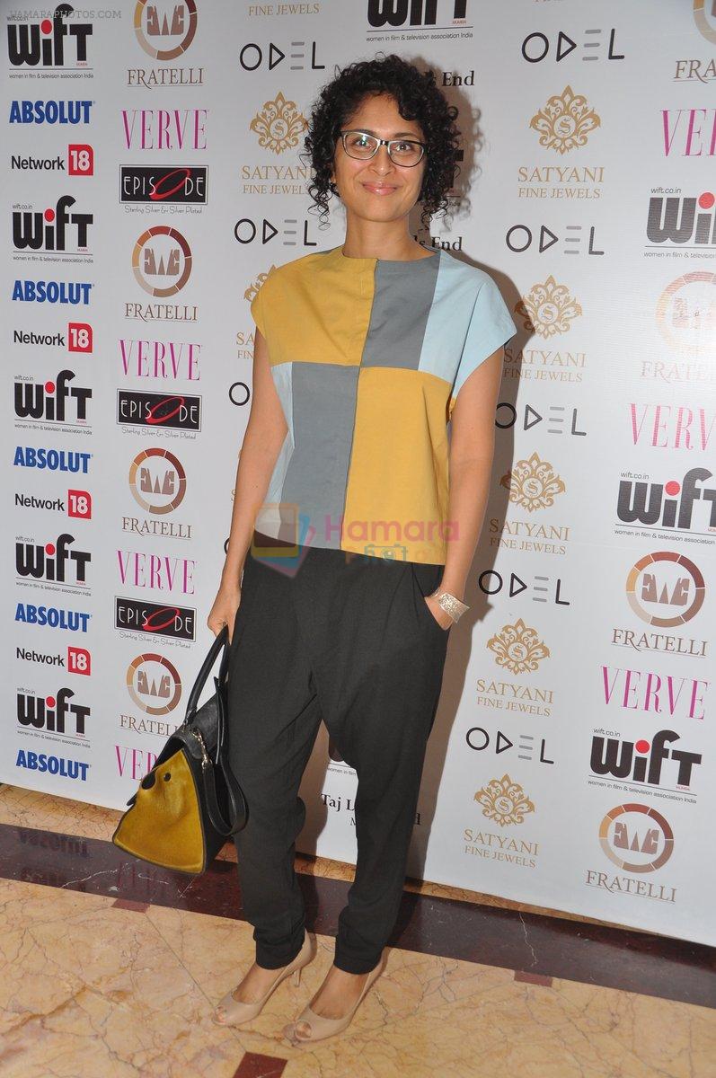 Kiran Rao at WIFT-national awardees felicitation in Taj Land's End, Bandra, Mumbai on 9th May 2013