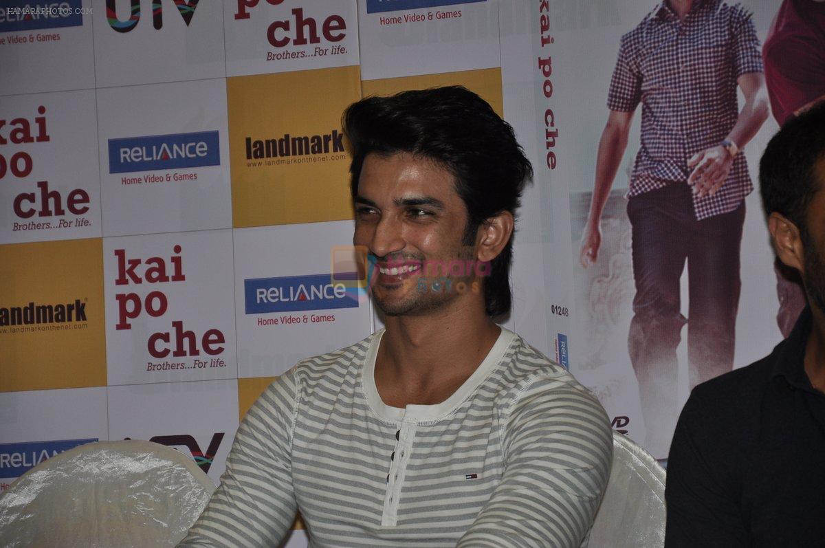 Sushant Singh Rajput at Kai po che DVD launch in Infinity Mall, Mumbai on 10th May 2013
