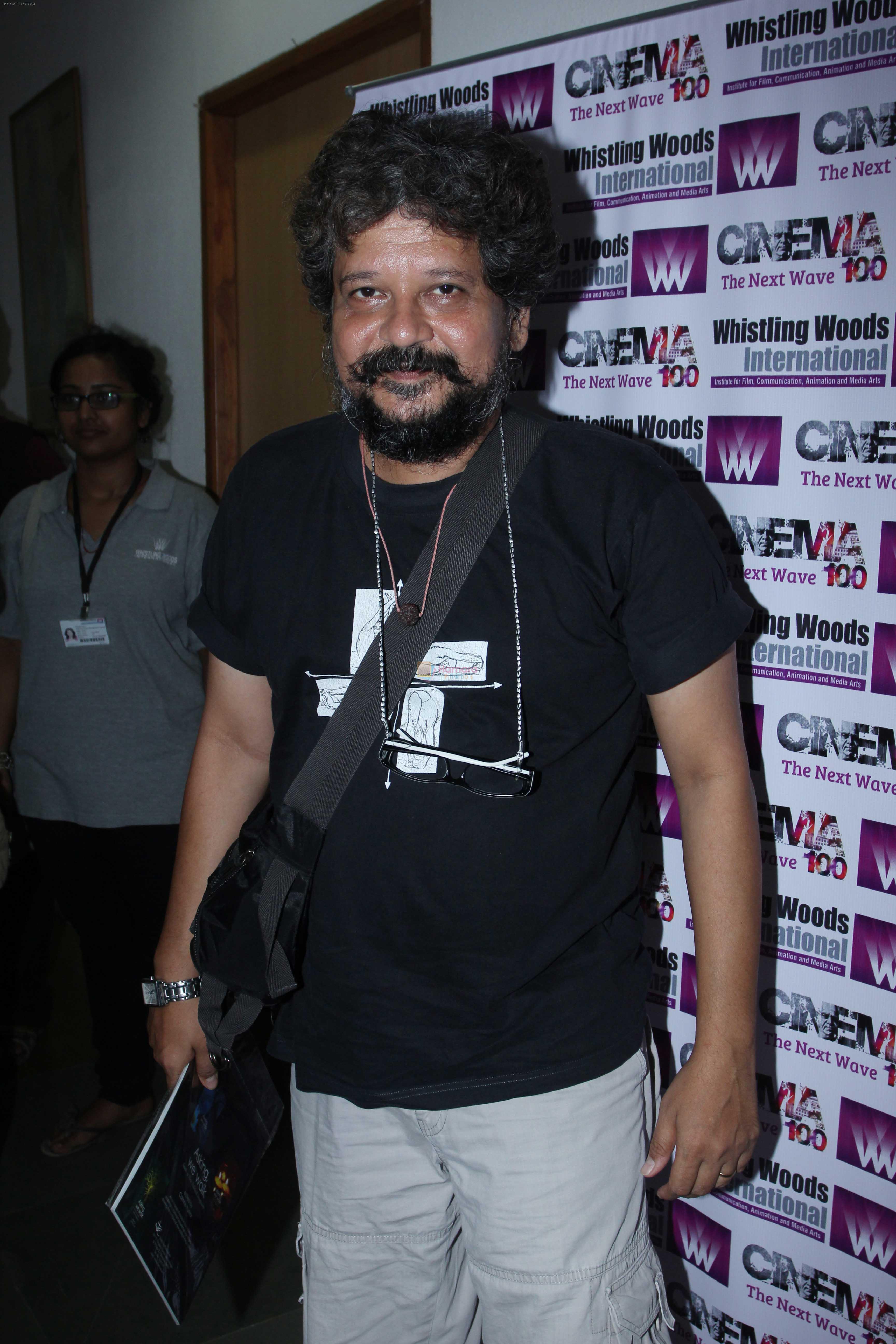 Amole Gupte at Whistling Woods Celebrates 100 years of Cinema in Mumbai on 11th May 2013