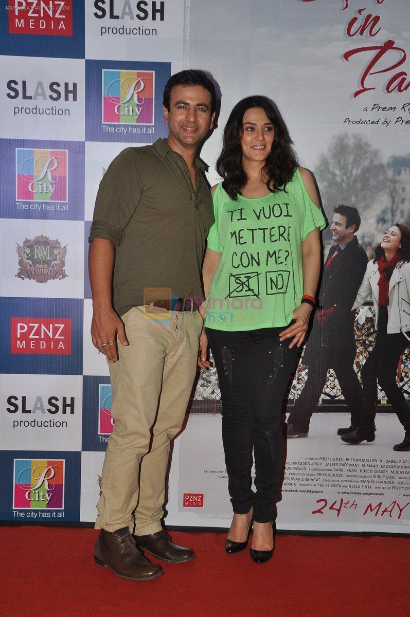 Preity Zinta, Rhehan Malliek promotes Ishq in Paris in R city Mall, Mumbai on 12th May 2013