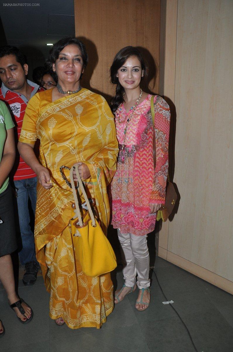 Dia Mirza, Shabana Azmi at Whistling woods event in Mumbai on 12th May 2013