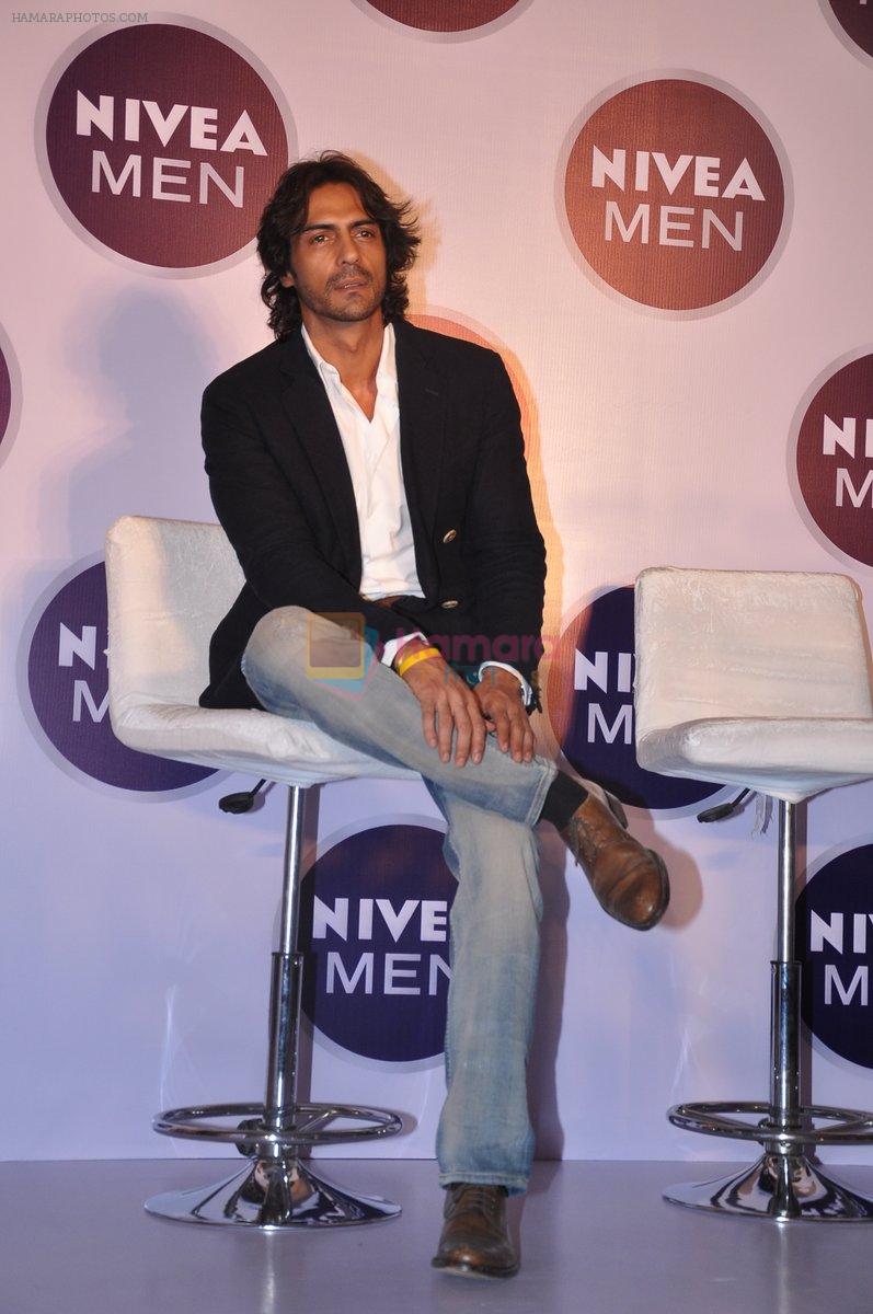 Arjun Rampal unveils Nivea Men range in J W Marriott, Mumbai on 14th May 2013
