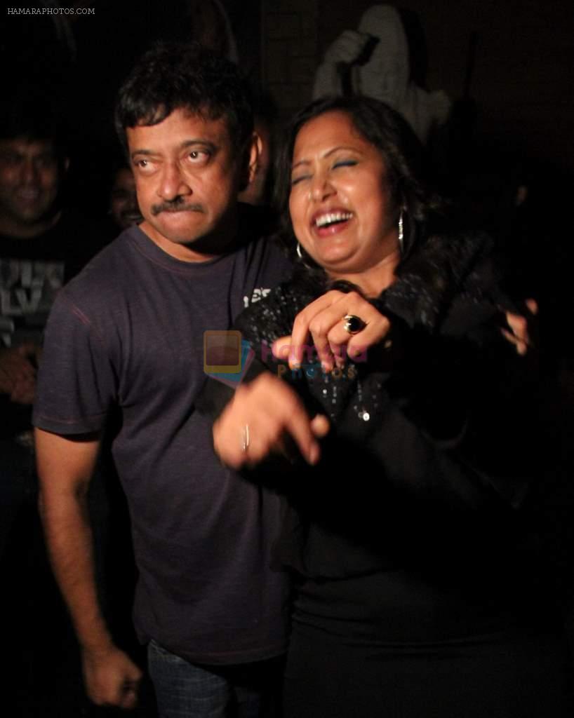 shabina khan and ramgopal varma at Shabina Khan bday bash in Kino, Andheri, Mumbai on 16th May 2013