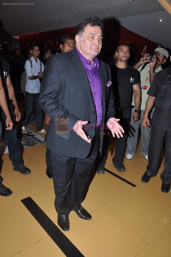 Rishi Kapoor at D-Day film promo launch in Cinemax, Mumbai on 23rd May 2013