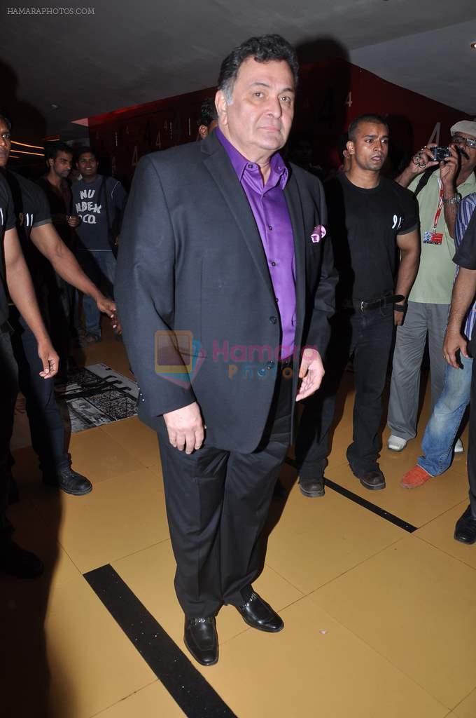 Rishi Kapoor at D-Day film promo launch in Cinemax, Mumbai on 23rd May 2013