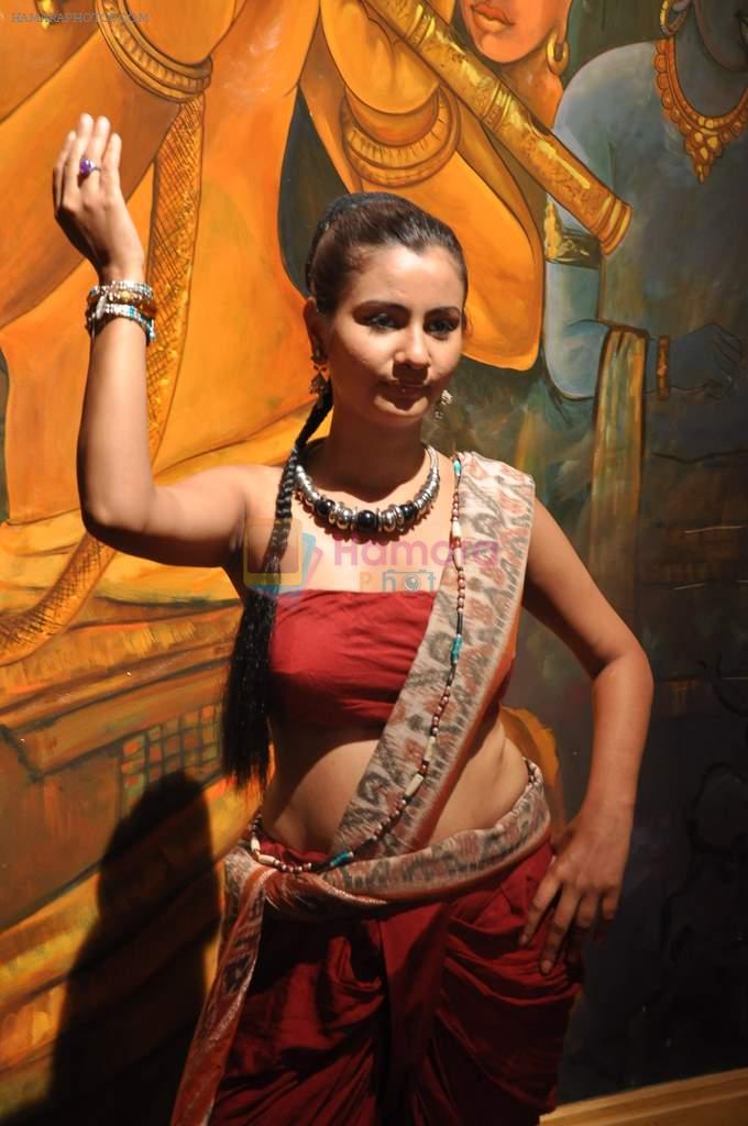 at the mahurat of Spice Telecom's Buddha TV series in Filmcity, Mumbai on 25th May 2013