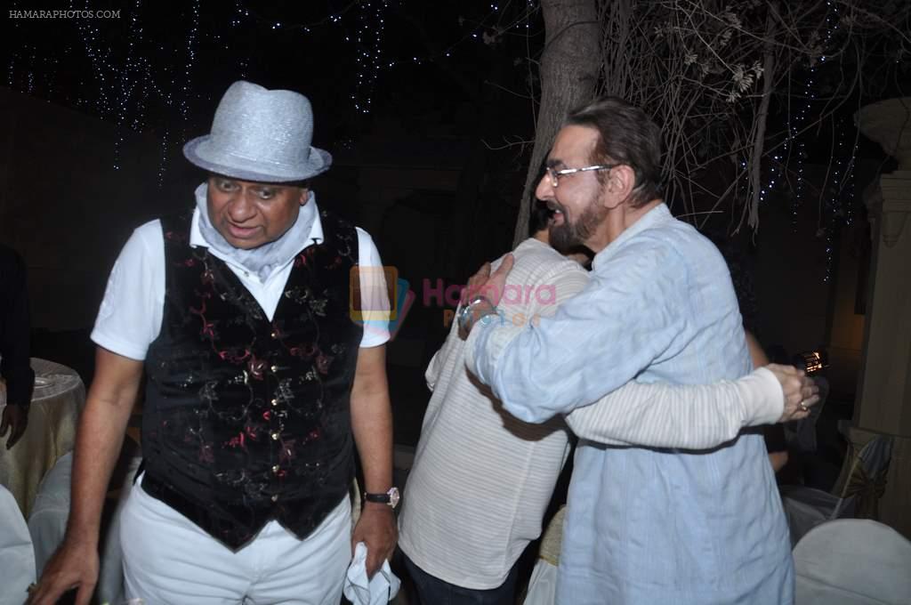 Anil Kapoor, Kabir Bedi at the mahurat of Spice Telecom's Buddha TV series in Filmcity, Mumbai on 25th May 2013