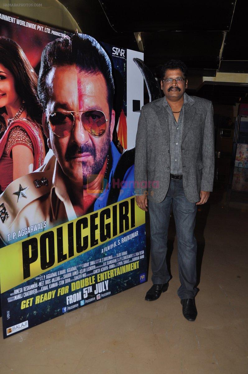 at the launch of Sanjay Dutt's Policegiri in Pvr, Juhu, Mumbai on 28th May 2013