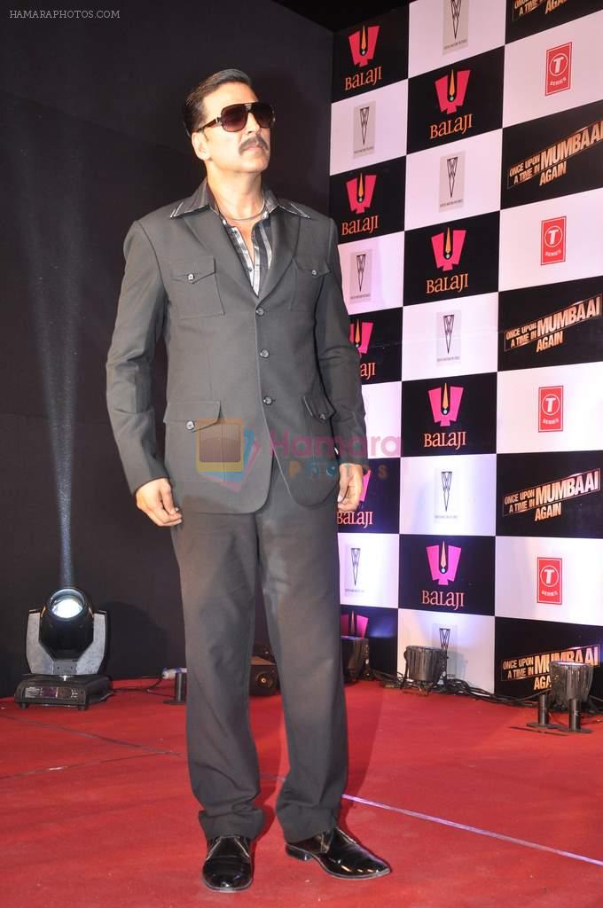 Akshay Kumar at the First look & trailer launch of Once Upon A Time In Mumbaai Again in Filmcity, Mumbai on 29th May 2013