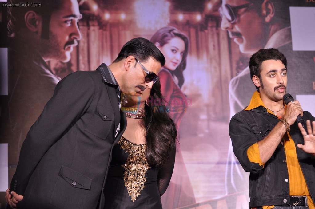 Sonakshi Sinha, Imran Khan,Akshay at the First look & trailer launch of Once Upon A Time In Mumbaai Again in Filmcity, Mumbai on 29th May 20