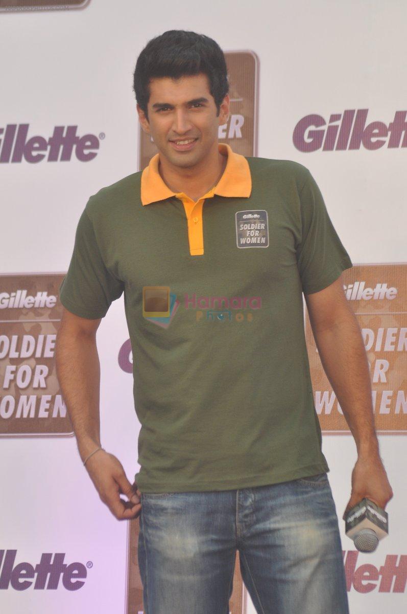 Aditya Roy Kapur at Gilette Soldiers For Women event in Mumbai on 29th May 2013