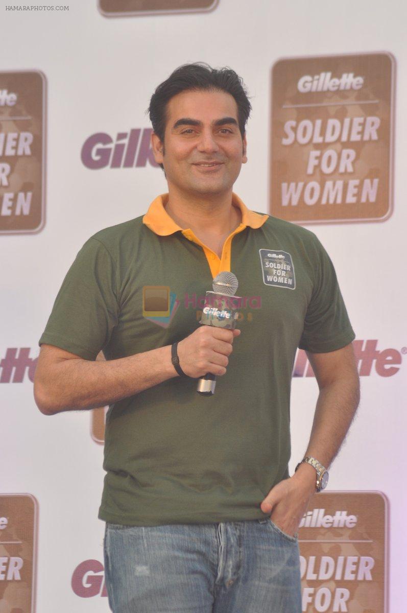 Arbaaz Khan at Gilette Soldiers For Women event in Mumbai on 29th May 2013