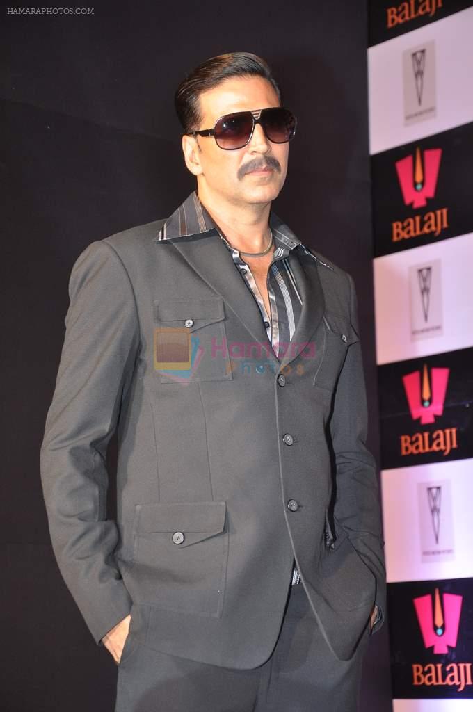 Akshay Kumar at the First look & trailer launch of Once Upon A Time In Mumbaai Again in Filmcity, Mumbai on 29th May 2013