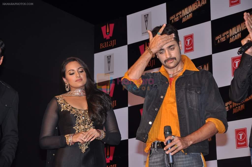 Sonakshi Sinha, Imran Khan at the First look & trailer launch of Once Upon A Time In Mumbaai Again in Filmcity, Mumbai on 29th May 2013