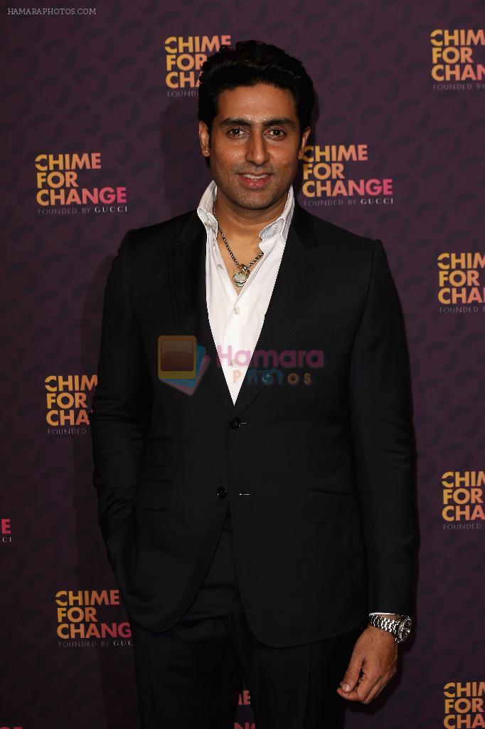 Abhishek bachchan at Chime for Change concert presented by GUCCI in London on 1st June 2013
