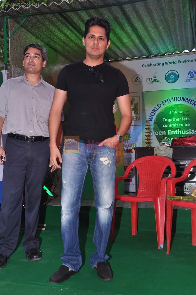 Vishal Malhotra at Sahakari Bhandar go green initiative in Dadar, Mumbai on 5th June 2013