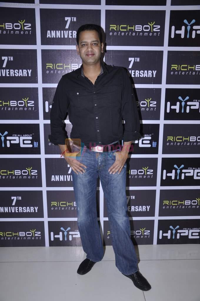 Rahul Mahajan at Richboyz anniversary in Hype, Mumbai on 6th June 2013