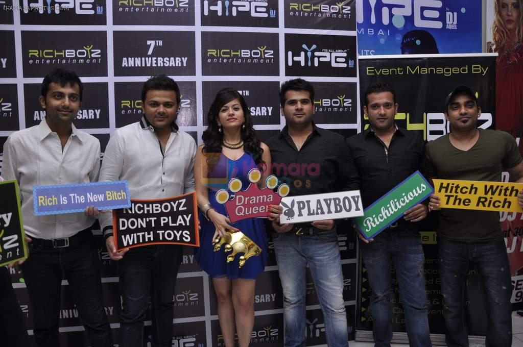 at Richboyz anniversary in Hype, Mumbai on 6th June 2013
