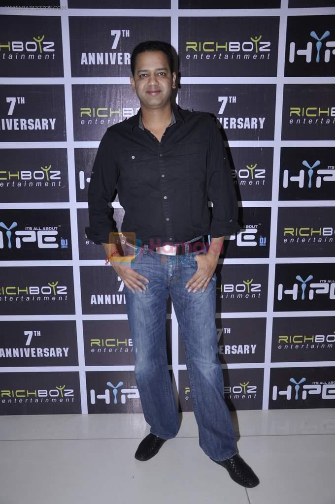 Rahul Mahajan at Richboyz anniversary in Hype, Mumbai on 6th June 2013