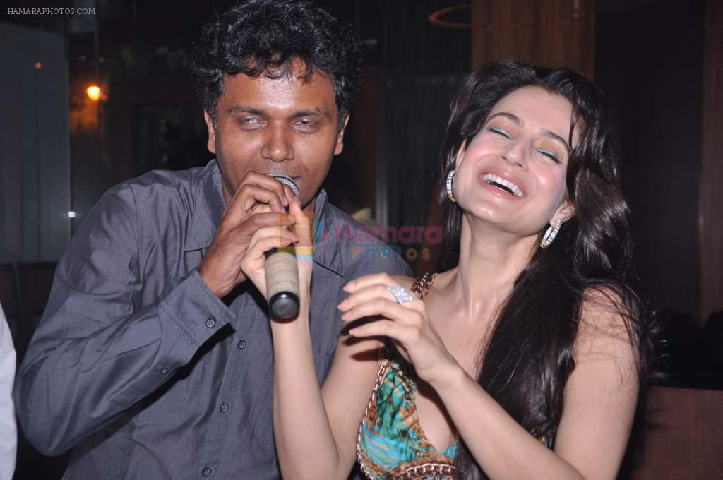 Ameesha Patel at Ameesha Patel's birthday and Shortcut Romeo promotions in 212 on 8th June 2013