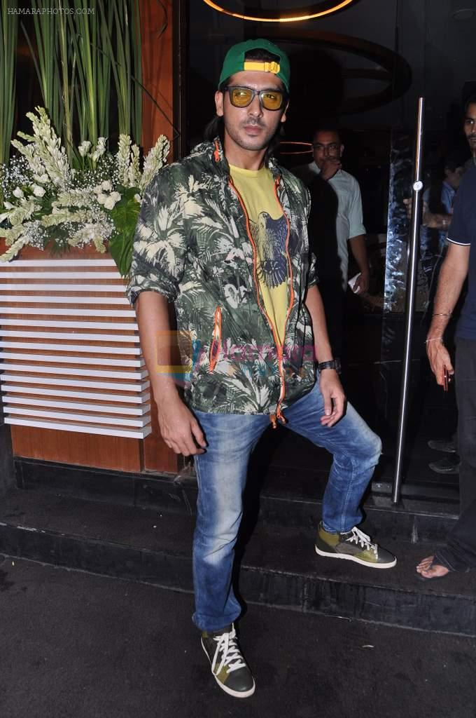 Zayed Khan at Ameesha Patel's birthday and Shortcut Romeo promotions in 212 on 8th June 2013