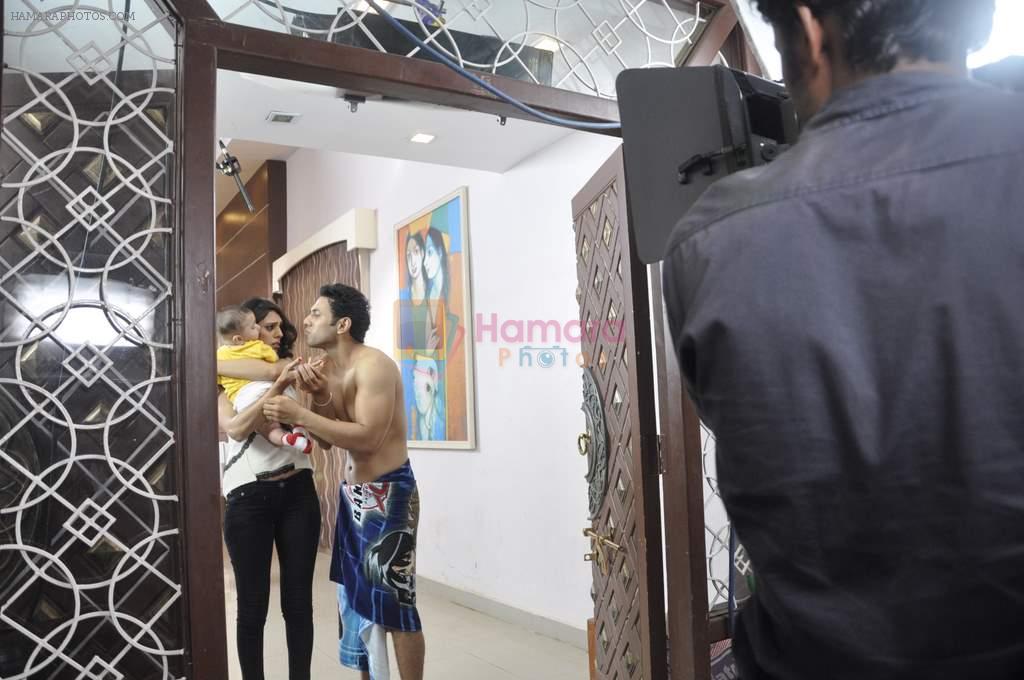 Sahil Anand at Bang Bang Bangkok film on location in Aaraey milk colony on 9th June 2013