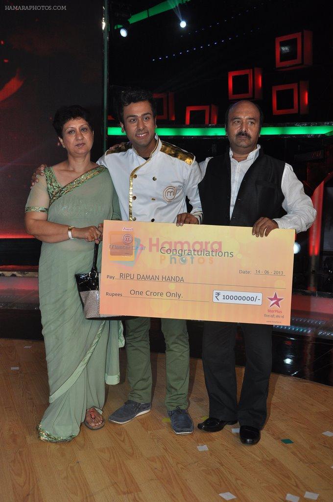 at the grand finale of Master Chef in Mumbai on 14th June 2013