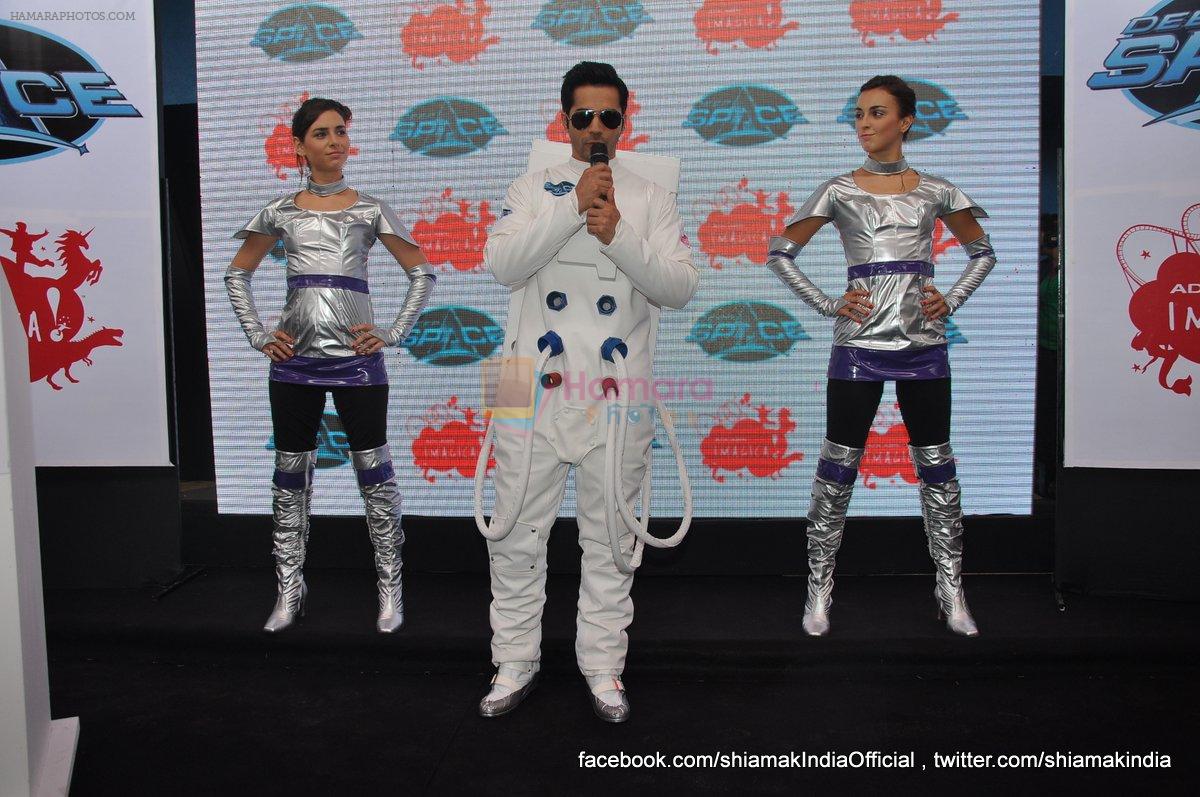 Varun Dhawan unveils Deep Space ride at Adlabs Imagica in Mumbai on 14th June 2013