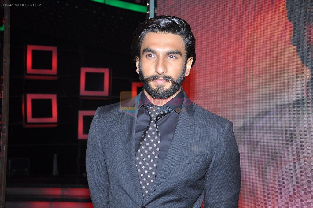 Ranveer Singh at the grand finale of Master Chef in Mumbai on 14th June 2013