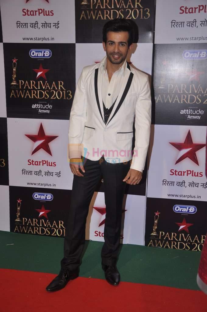 Jay Bhanushali at Star Pariwar Awards in Mumbai on 15th June 2013