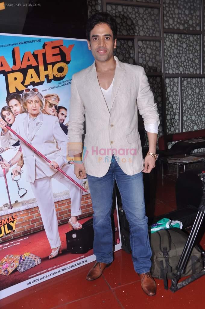 Tusshar Kapoor at Bajatey Raho trailer launch in Cinemax, Mumbai on 17th June 2013