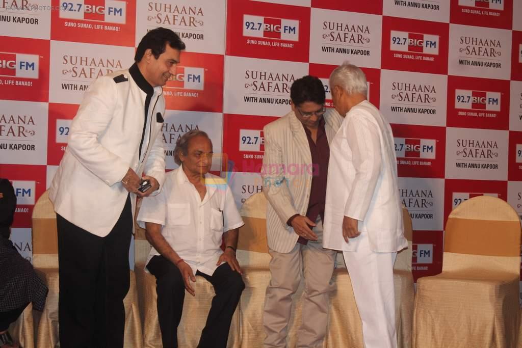 Dheeraj Kumar, Pyarelal, Vashu Bhagnani at Big FM's Suhana Safar in Mumbai on 19th June 2013