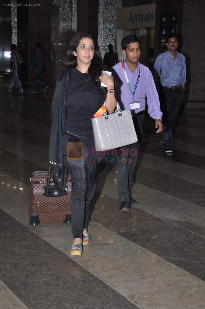Krishika Lulla return from Chennai in Mumbai Airport on 19th June 2013