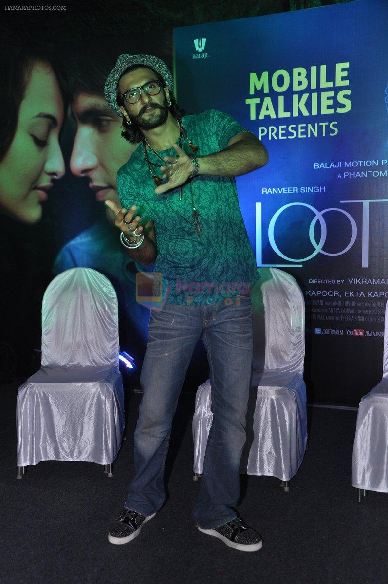 Ranveer Singh promote Lootera at Palladium, Mumbai on 28th June 2013