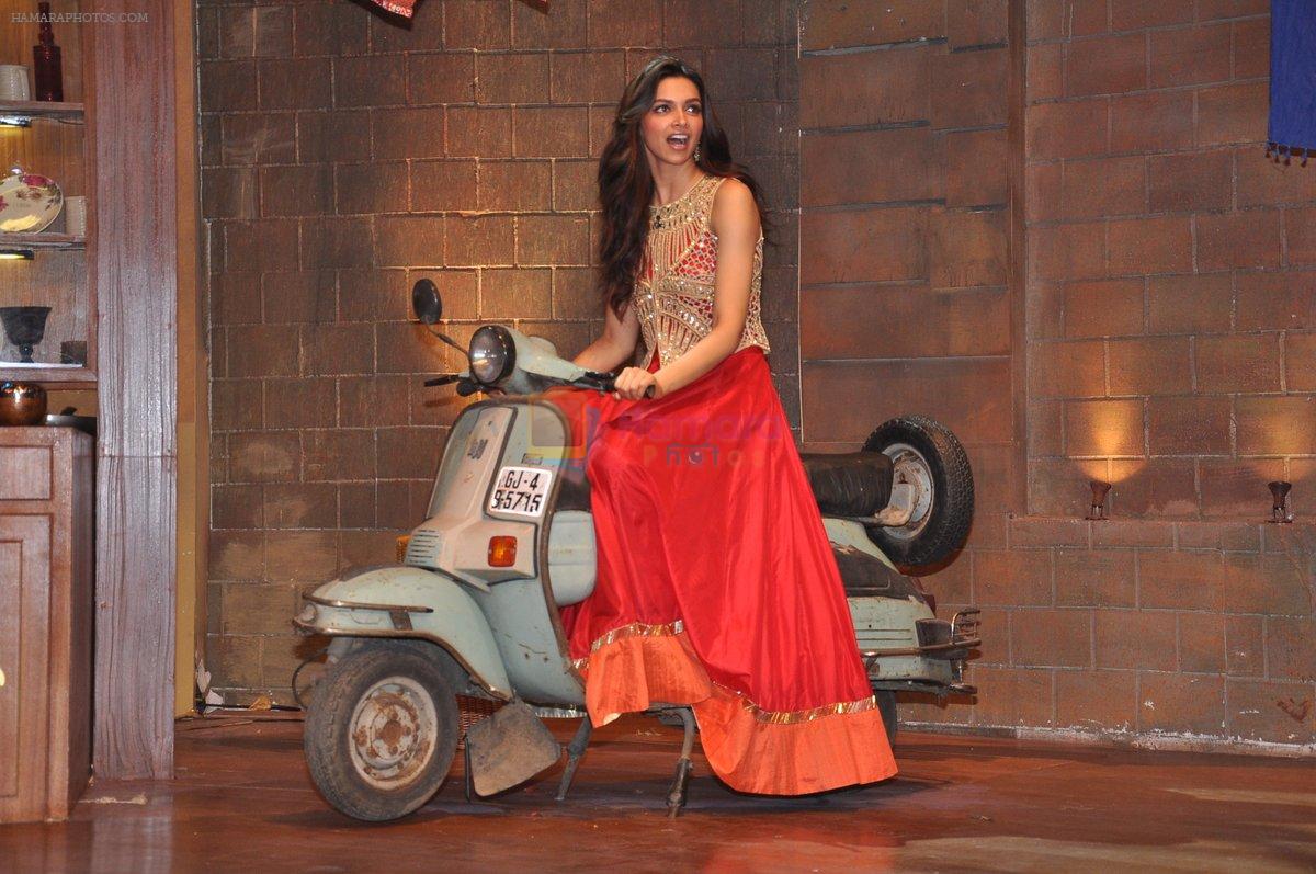 Deepika Padukone promote Chennai Express on Comedy Circus in Mumbai on 1st July 2013