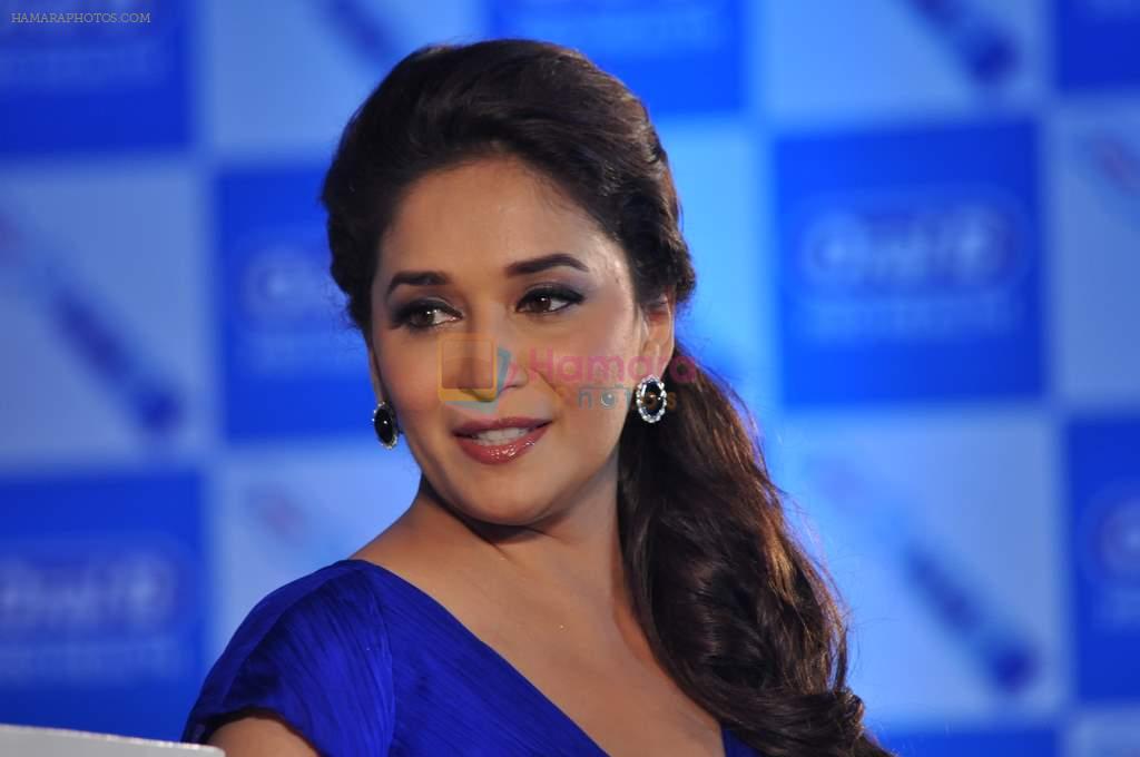 Madhuri Dixit at the launch of Oral-B Pro-Health toothpaste in Shangri La, Mumbai on 2nd July 2013