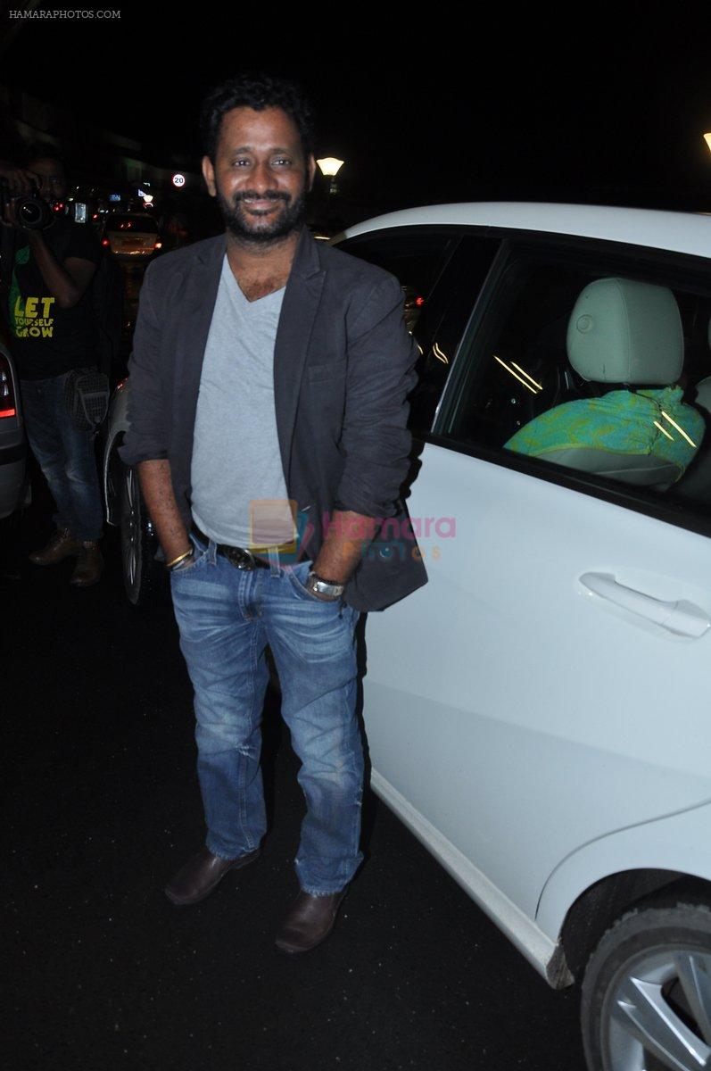 Resul Pookutty leave for IIFA Macau in Mumbai Airport on 4th July 2013