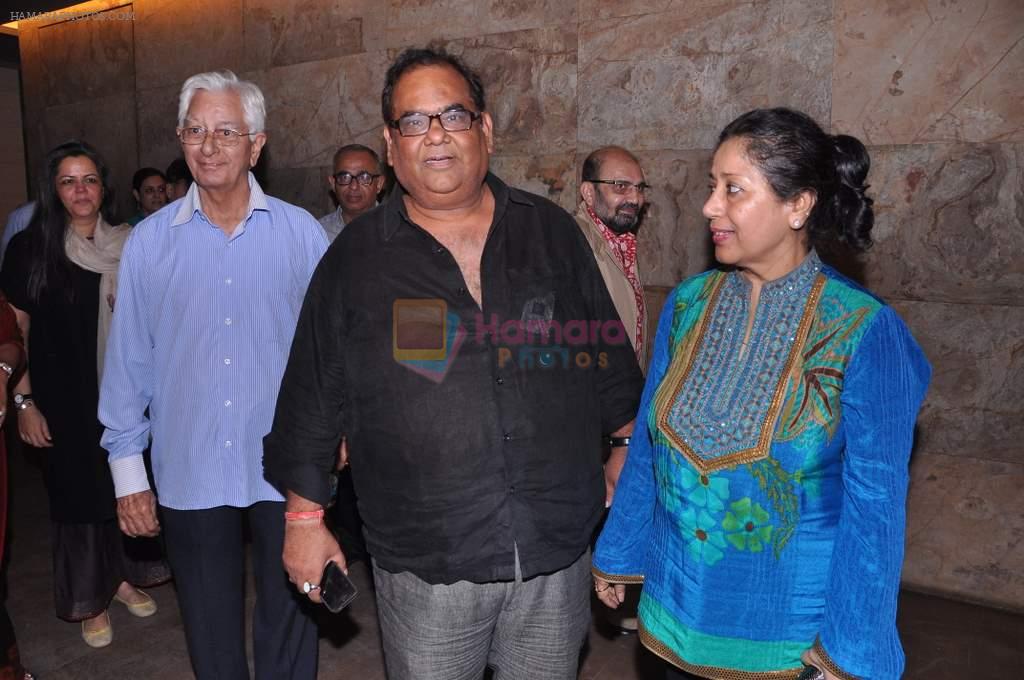 Satish Kaushik at Special screening of Bhaag Milkha Bhaag in Light box, Mumbai on 9th July 2013