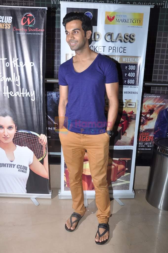 Raj Kumar Yadav at Sixteen film premiere in Mumbai on 10th July 2013
